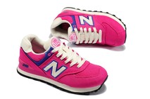 Женские кроссовки New Balance 574 на каждый день розовые